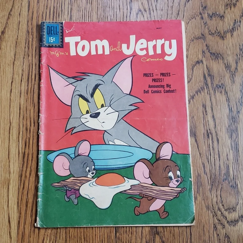 Vintage 60s Tom And Jerry Vol. 1 No. 202 Dell Comics Comic Book - Picture 1 of 15